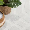 Teppich Kurzflor Wohnzimmer - Creme - 160x230 cm Rechteckig Produktbild-Vorschau 4