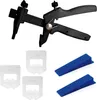 Fliesen Verlegehilfe 4mm 100 Zuglaschen 50 Keile Zange Produktbild-Vorschau 1