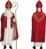 Nikolaus Kostüm für Erwachsene Rot-Weiß-Gold - L / XL Produktbild-Vorschau 3