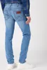 Wrangler BRYSON SKINNY Halt SKINNY BLUE DENIM W36 L32 Produktbild-Vorschau 3