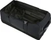 An empty, open dark gray duffel bag with black trim and handles, shown from a slightly elevated angle against a white background. Náhled obrázku produktu