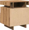 Noční stolek s LED osvětlením dub artisan 40 x 39 x 48,5 cm Náhled obrázku produktu 8