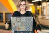 MuchoWow® Laptop Aufkleber Sticker Cover Vintage - Blumen - Produktbild-Vorschau 5