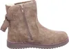 Stivaletto da bambina Indigo foderato in taupe-marrone, Anteprima dell’immagine prodotto 3