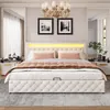 Letto imbottito 180 x 200 cm letto funzionale con rete a Anteprima dell’immagine prodotto 8