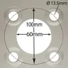 Neumático para cortacésped de 18x6.50-8, montado en llanta, Vista previa de la imagen del producto 8