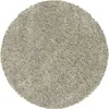 Hochflor Teppich Sima rund, Farbe: Natur, Größe:80 cm rund Produktbild-Vorschau 1