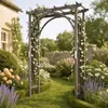 Arco per rose KOMFOTTEU, arco di sostegno per piante Anteprima dell’immagine prodotto 7