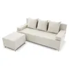 Couch FIREZE mit Puff 3in1 SATZ - Sofa mit Schlaffunktion - Produktbild-Vorschau 3