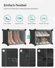 SONGMICS Schuhregal 6 Fächern Schuhschrank mit Türen Produktbild-Vorschau 5