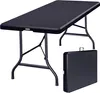 CASARIA® Table de camping pliante en plastique 183x75x73cm Voir les images du produit 1