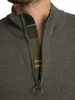 Barbour Baumwollstrick mit halbem Reißverschluss, Grün XL Produktbild-Vorschau 5