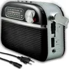 Retro rádio reproduktor Vintage rádio 1200 mAh přenosné FM Náhled obrázku produktu 4