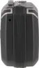 Side view of a black cosmetic case with silver accents. Anteprima dell’immagine prodotto