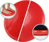 Červený sedací míč, ergonomický balanční polštář, vzduchový Náhled obrázku produktu 2