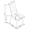 Halmar | Stühle - Esszimmerstühle - Grau - Modernes Design Produktbild-Vorschau 3