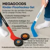 Kinder Hockey Set mit Schlägern Puck Ball Indoor Outdoor Produktbild-Vorschau 2