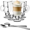 Glasmark Krosno Gläser 6er Set mit langen Löffeln  0,2 Produktbild-Vorschau 1