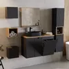 Unterschrank mit Wäschekorb, 40 cm, schwarz, Produktbild-Vorschau 8