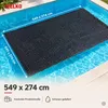 Solarfolie 549x274 cm Schwarz Noppenfolie Poolabdeckung Produktbild-Vorschau 3