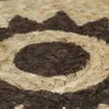 vidaXL Tapis Fait main Jute avec Impression Marron Foncé Voir les images du produit 4