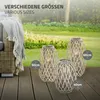 Progarden Lampion na świecę z dzianiny Willow 50 cm Podgląd zdjęcia produktu 5