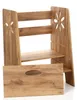 Kids Helper Doppel Lernturm Eiche Montessori Küchenhelfer Produktbild-Vorschau 3