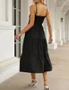 Damen Sommer Maxikleid Ärmellos mit Spaghettiträgern, Produktbild-Vorschau 4