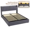 okwish 160×200 Polsterbett mit LED-Licht und Produktbild-Vorschau 9