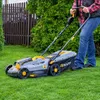 AKUMULÁTOROVÁ SEKAČKA NA TRÁVU BEZKOMUTÁTOROVÁ 32 CM 35 L 6 Náhled obrázku produktu 2