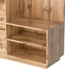 STILVORA Kompaktgarderobe 90×34.5×190cm mit Spiegel und Produktbild-Vorschau 8