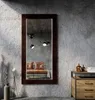90x200 Rechteckig Rustikal Wandspiegel mit Rahmen Produktbild-Vorschau 3