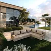 TRADA Gartensofa lounge set Bahama M Beige Gartenmöbel set Produktbild-Vorschau 2