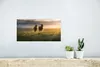 MuchoWow® Poster Pferde - Luft - Gras 40x20 cm - Poster für Produktbild-Vorschau 5