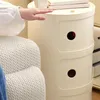 Nočný stolík, minimalistický moderný dizajn, efektívne Náhľad obrázku produktu 2