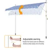 Yaheetech Balkonmarkise mit Handkurbel 300 cm L, Produktbild-Vorschau 7