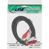 InLine® 89934L Cinch Verlängerung, 2x Cinch, Stecker / Anteprima dell’immagine prodotto 2