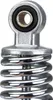 Amortisseur jambe de suspension set 360mm chrome (10/10mm) Voir les images du produit 5