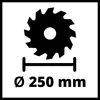 Einhell TC-TS 2025/2 U, 5000 ot/min, 6,5 cm, 8,5 cm, Volně Náhled obrázku produktu 28