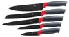 5tlg. Messerset KING® CARBON RED LINE Edelstahl Produktbild-Vorschau 1