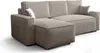BEDANTE Ecksofa L AMBRO Poso 100 Links mit Schlaffunktion Produktbild-Vorschau 2