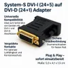 DVI-I Stecker auf DVI-D Buchse Konverter Adapter Produktbild-Vorschau 4
