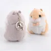 Niedlicher Plüsch-Hamster-Anhänger, Schlüsselanhänger, Produktbild-Vorschau 4