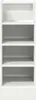 vidaXL Armadio base Riga Bianco 30x44,5x81,5 cm Materiale a Anteprima dell’immagine prodotto 4
