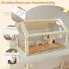 Klietka pre malé zvieratá klietka pre hlodavce z dreva, Náhľad obrázku produktu 3