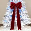 Weihnachtsschleife Burgunderrot 180x50 cm Extra Gro? | Produktbild-Vorschau 2