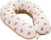 Baby Bear Musselin & Toffee Soft Velvet V-förmige Kissen Produktbild-Vorschau 1