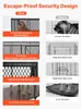 VEVOR Hundekäfig Hochbelastbar 1626x837x1037 mm, Hundebox Produktbild-Vorschau 3