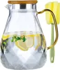 Karaffe aus Borosilikatglas mit Deckel und Ausgießer-2L Produktbild-Vorschau 1