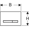 Geberit 115670QB2 Sigma50 BetPl., für 2-Mengen-Spülung Produktbild-Vorschau 4